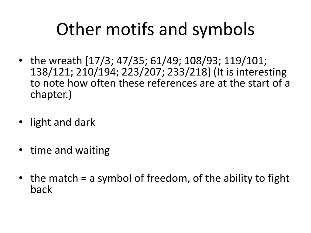 other motifs and symbols 1