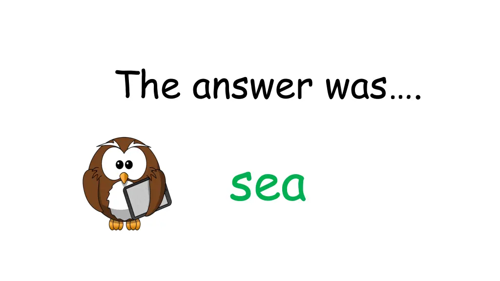 the answer was 1