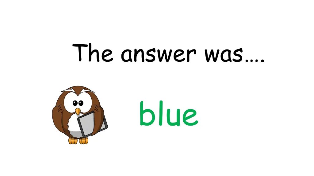 the answer was 7