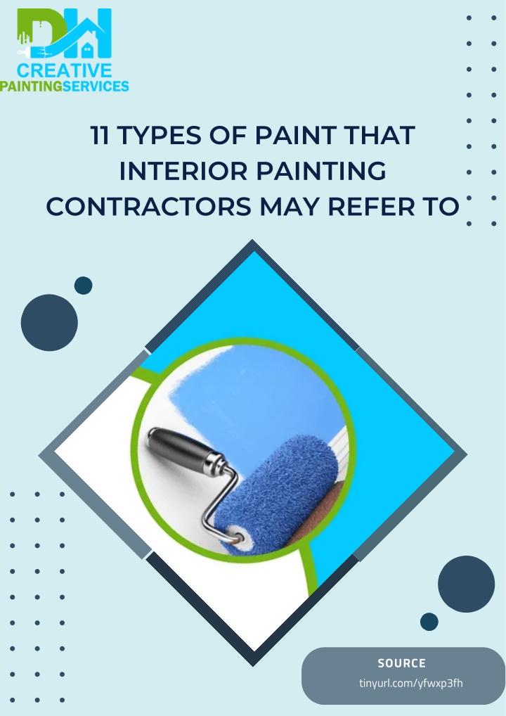 11 types of paint that interior painting