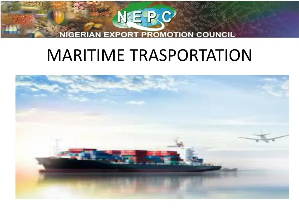 maritime trasportation