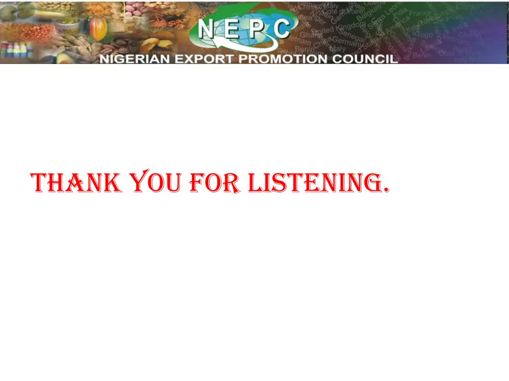 thank you for listening