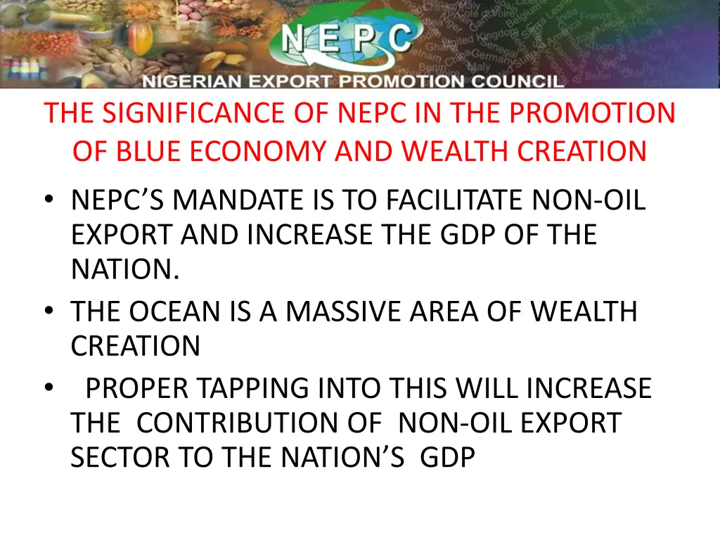 the significance of nepc in the promotion of blue