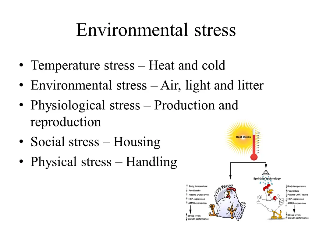 environmental stress