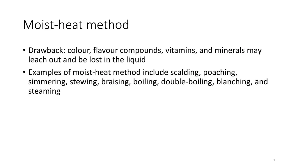 moist heat method 1