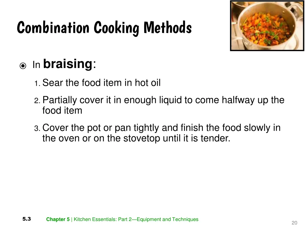 combination cooking methods 1