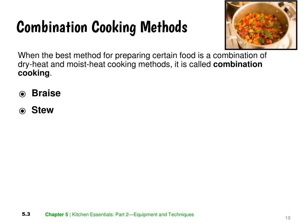 combination cooking methods