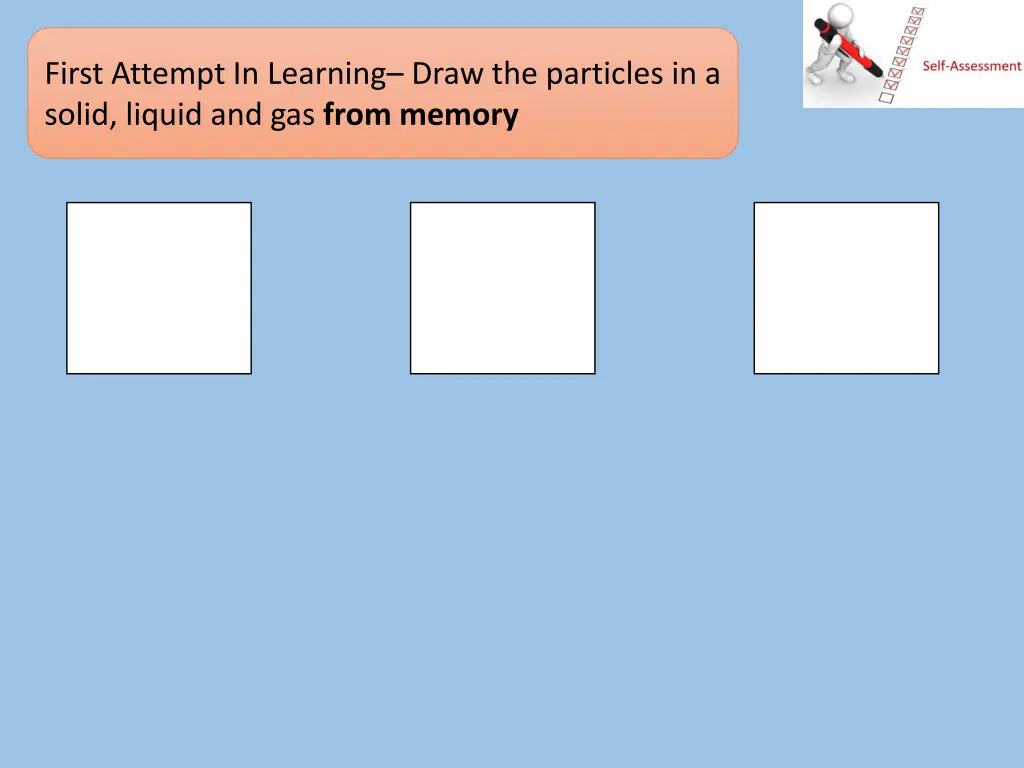 first attempt in learning draw the particles