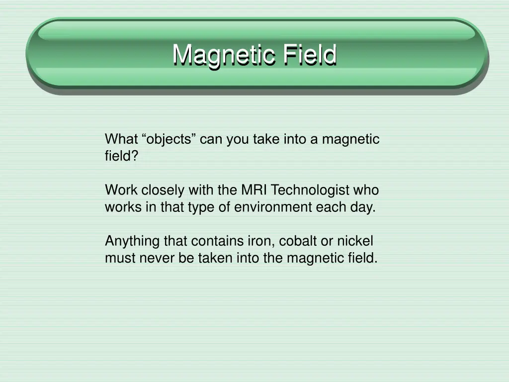 magnetic field