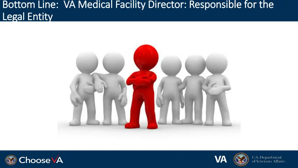 bottom line va medical facility director