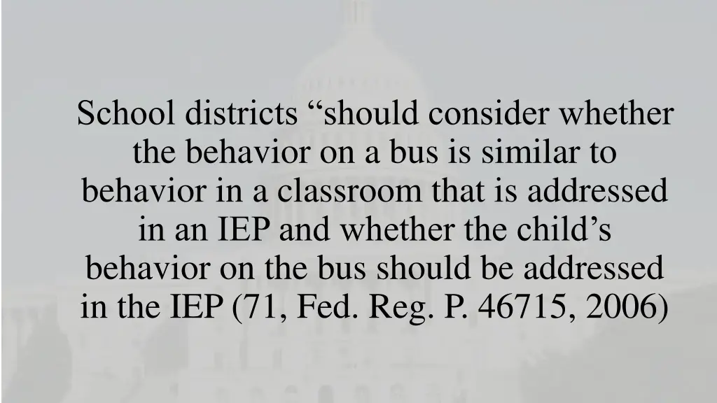 school districts should consider whether