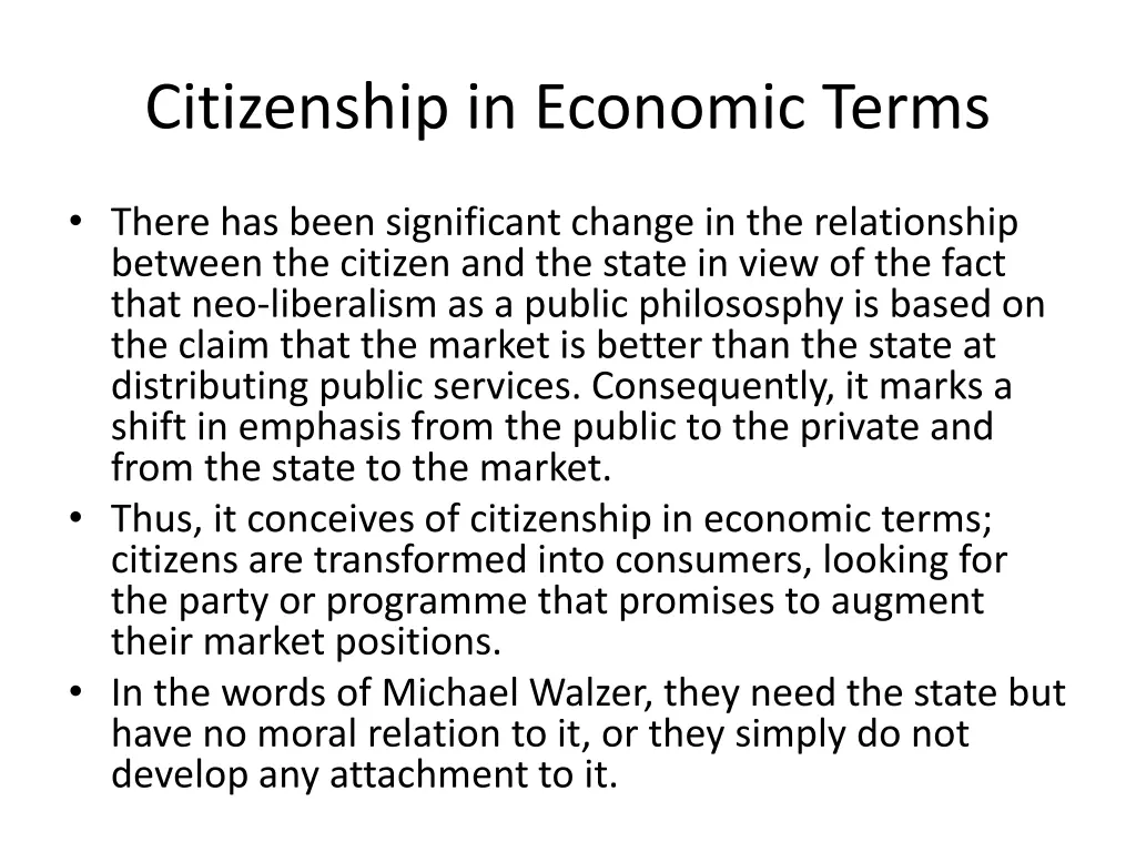 citizenship in economic terms