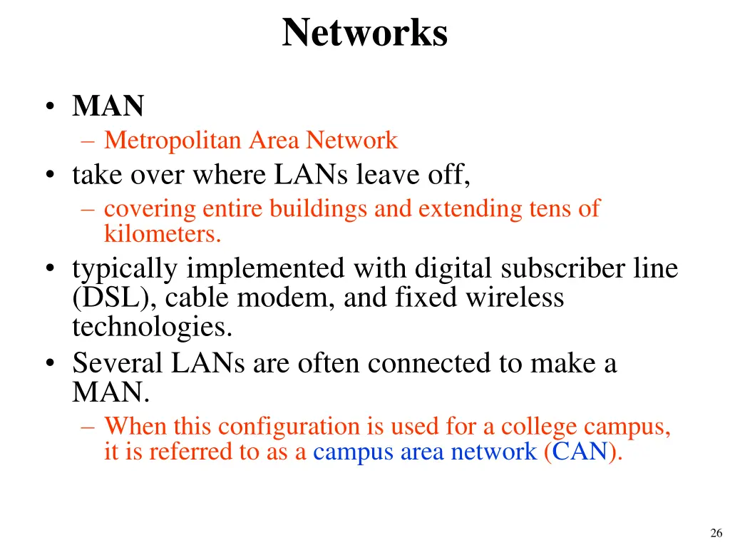 networks 14