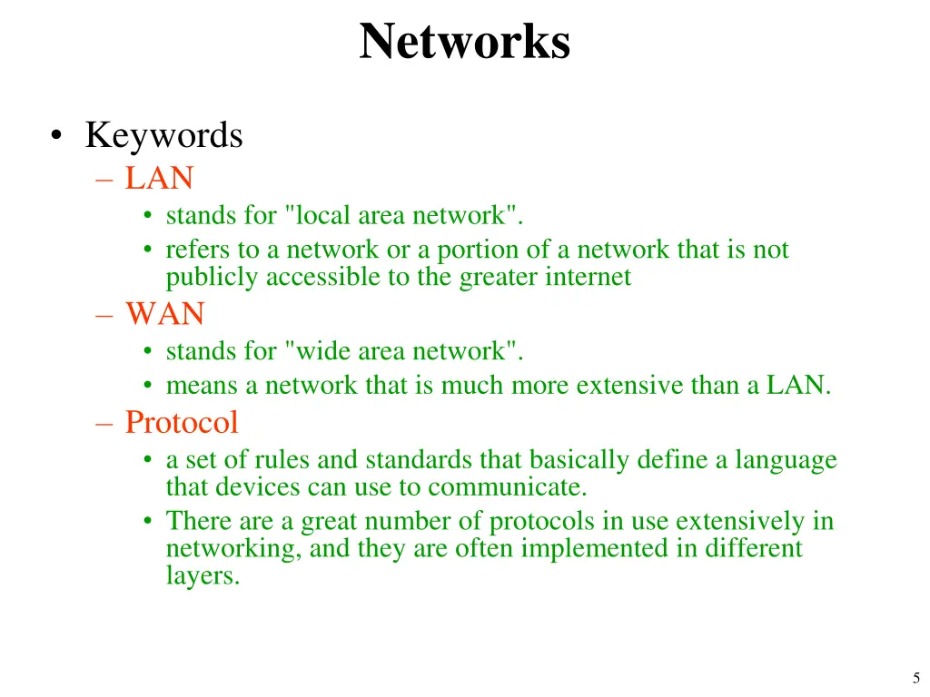 networks 2