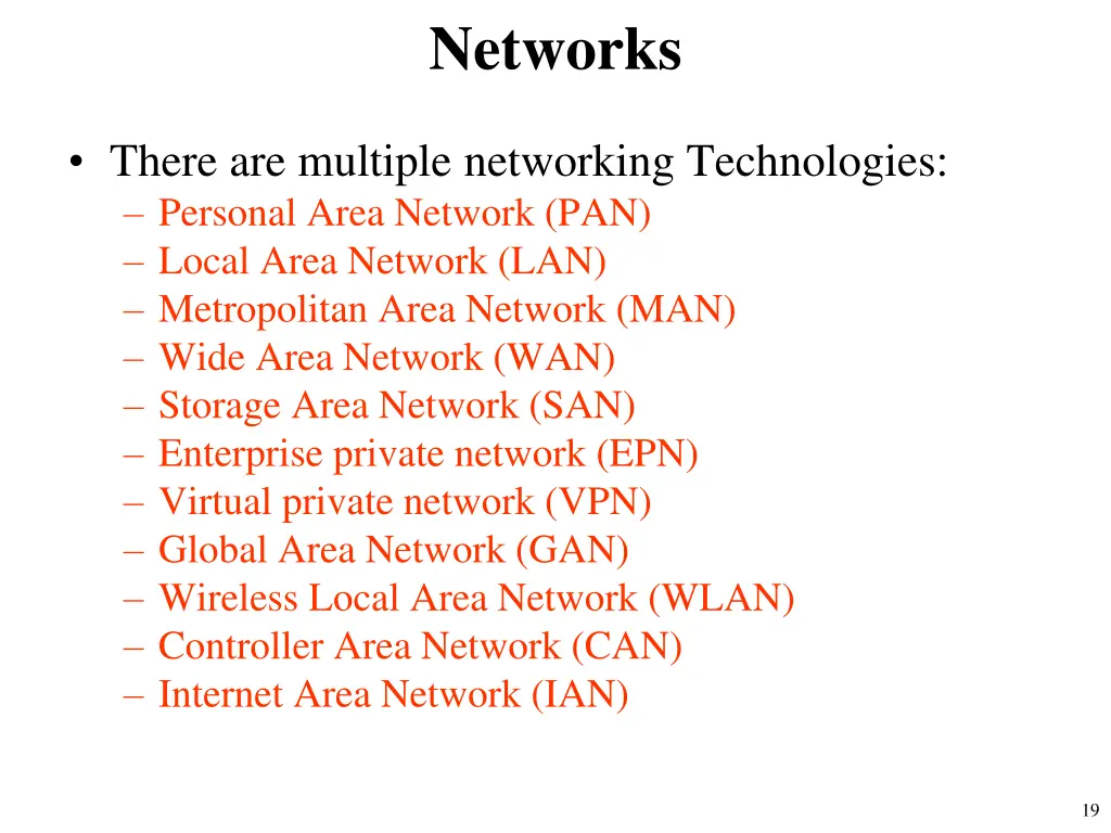 networks 7