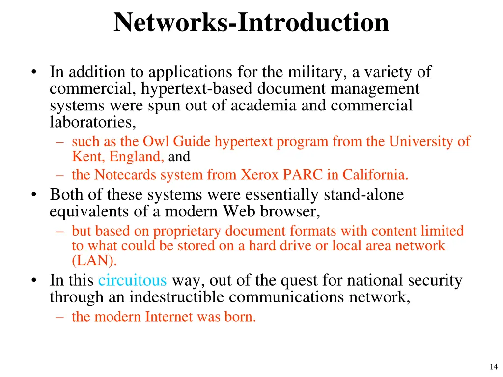 networks introduction 6