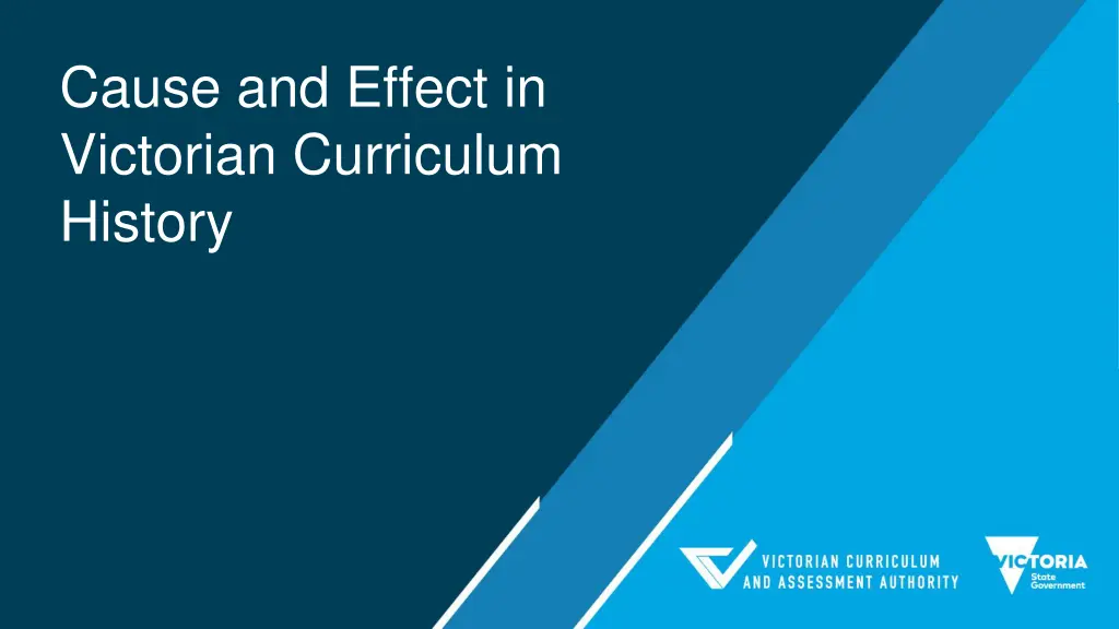 cause and effect in victorian curriculum history