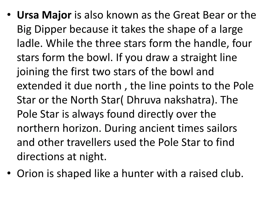 ursa major is also known as the great bear