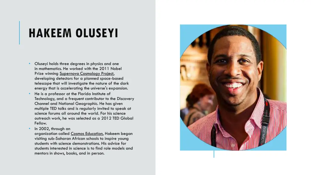 hakeem oluseyi