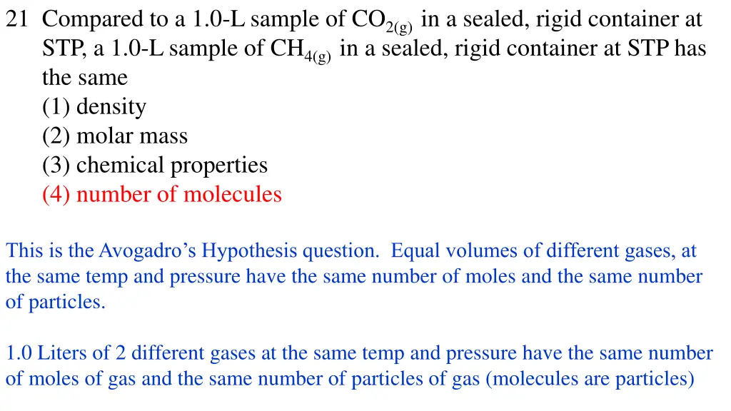 21 compared to a 1 0 l sample 1