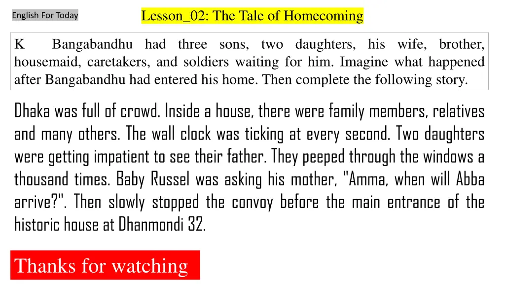 lesson 02 the tale of homecoming 14