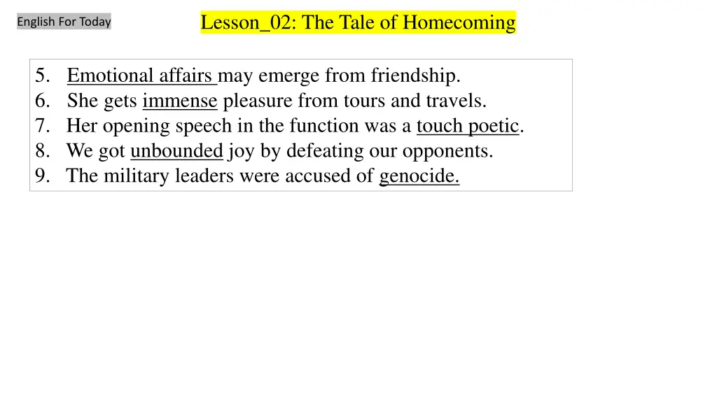 lesson 02 the tale of homecoming 5