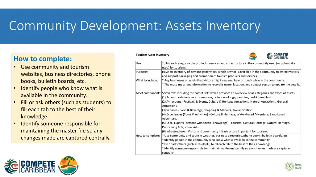 community development assets inventory 1