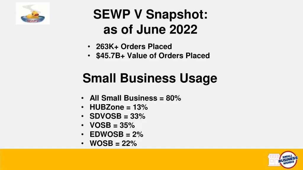 sewp v snapshot as of june 2022