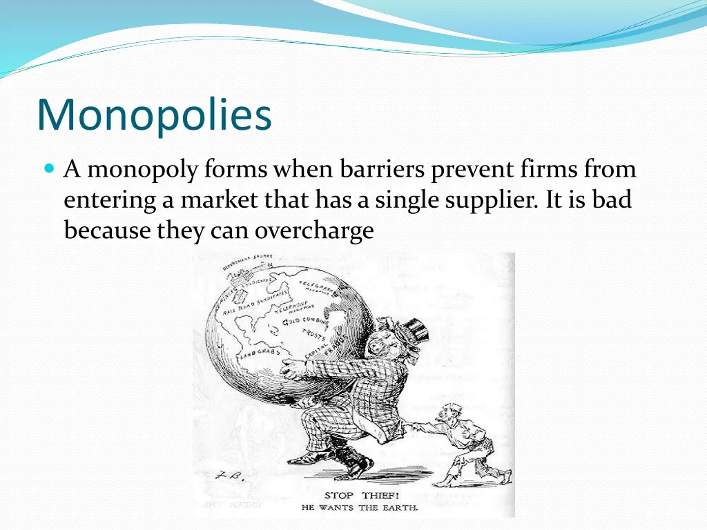 monopolies