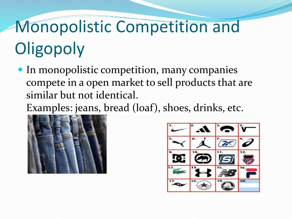 monopolistic competition and oligopoly 1