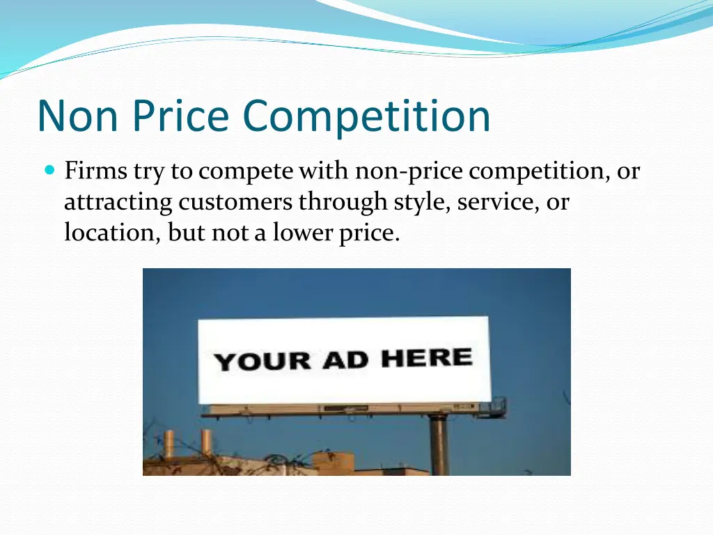 non price competition