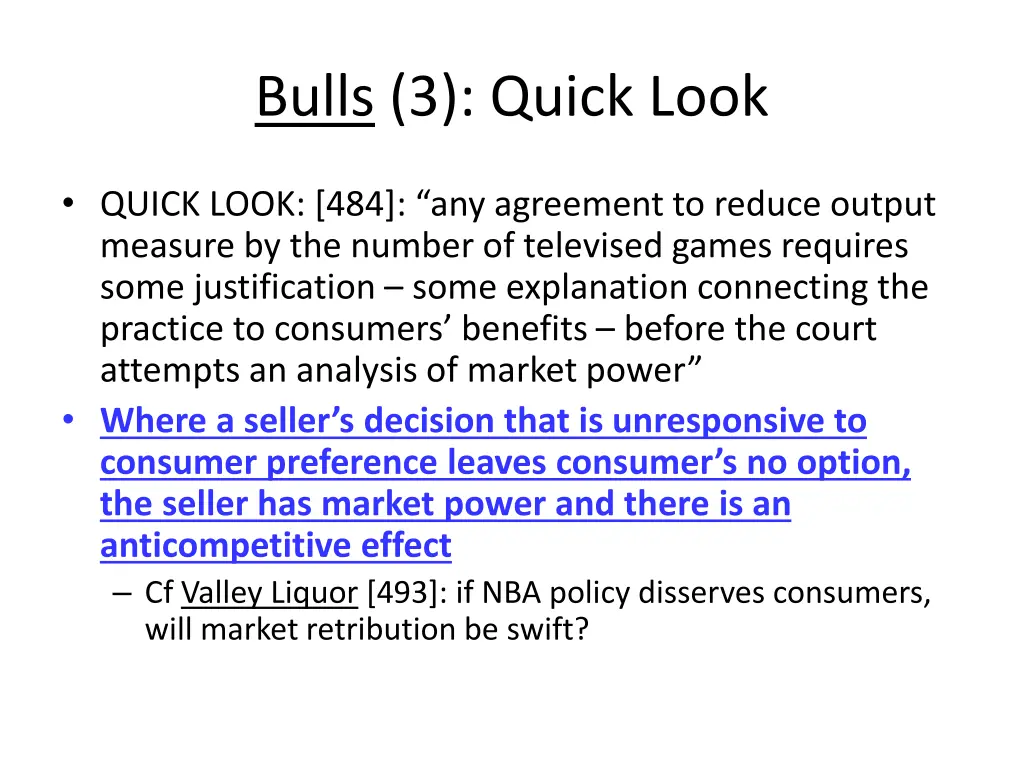 bulls 3 quick look