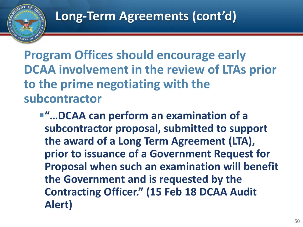 long term agreements cont d 1