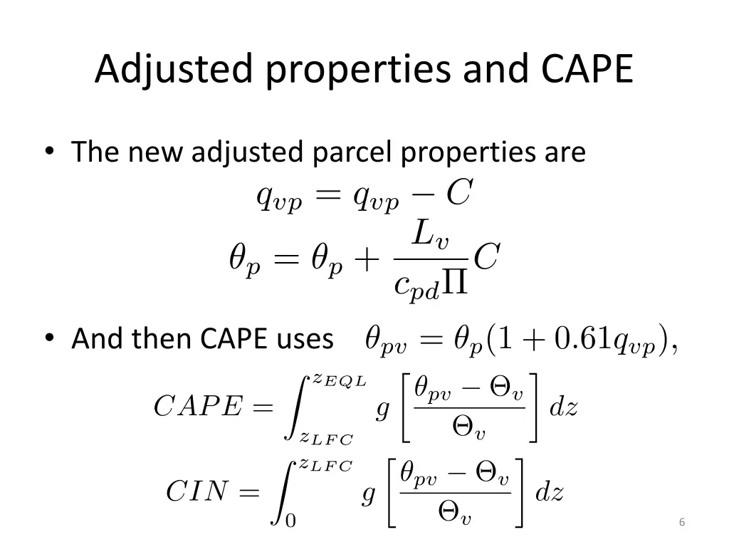 adjusted properties and cape