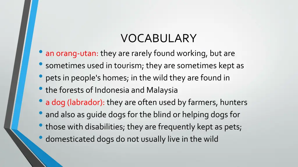 vocabulary