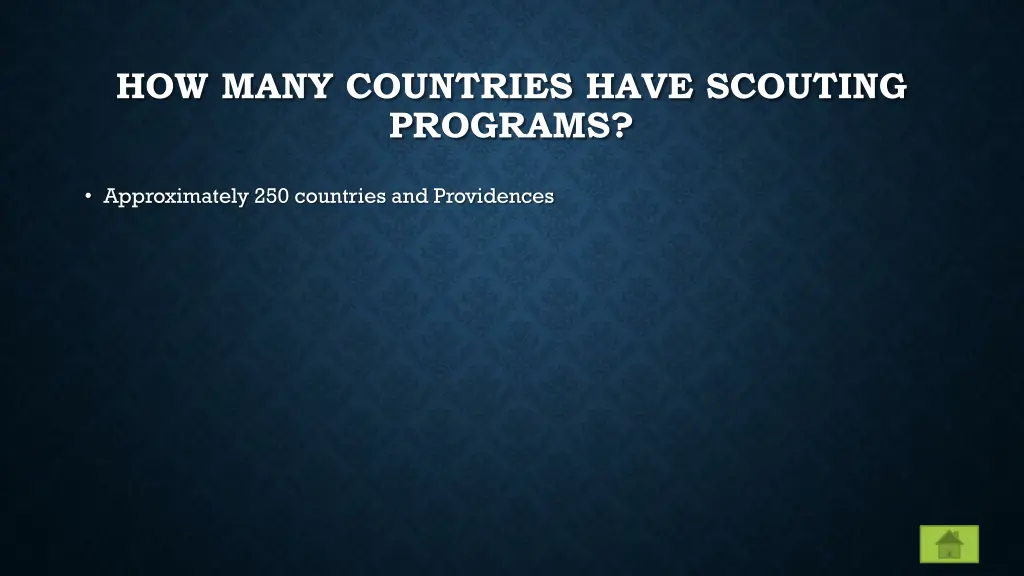 how many countries have scouting programs