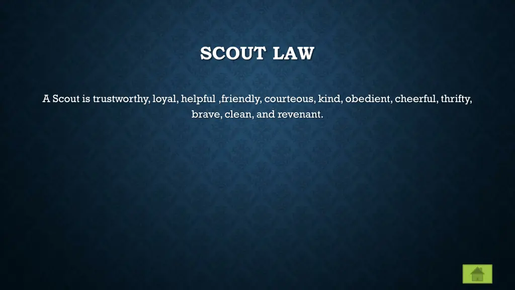 scout law