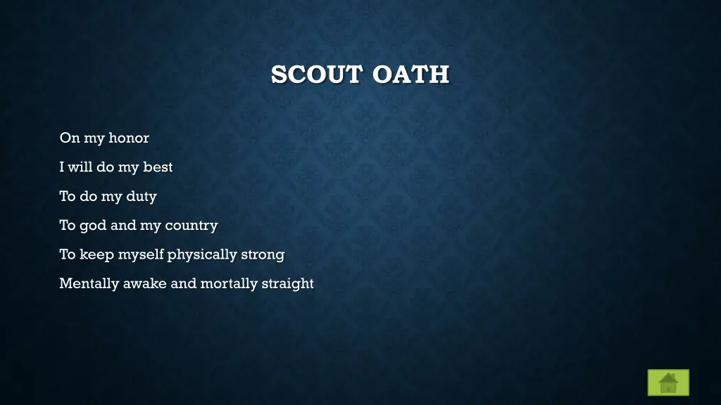 scout oath