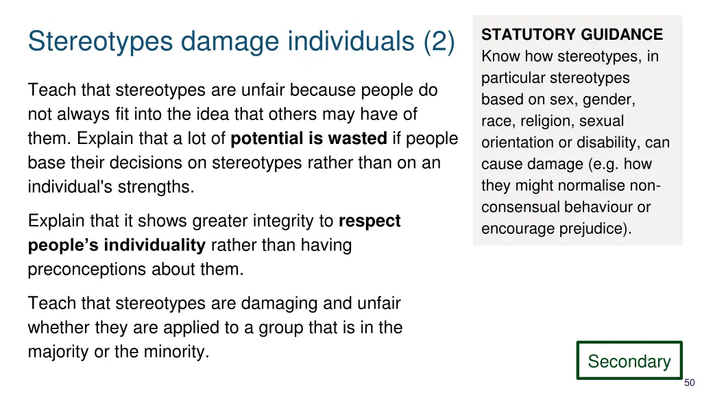 stereotypes damage individuals 2