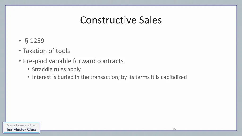 constructive sales 12