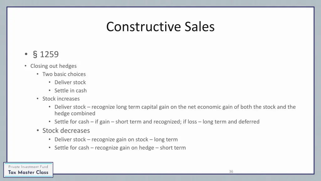 constructive sales 13