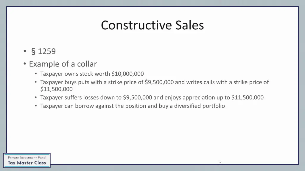 constructive sales 9