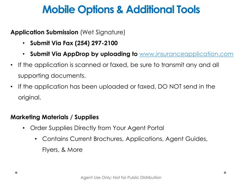 mobile options additional tools 1