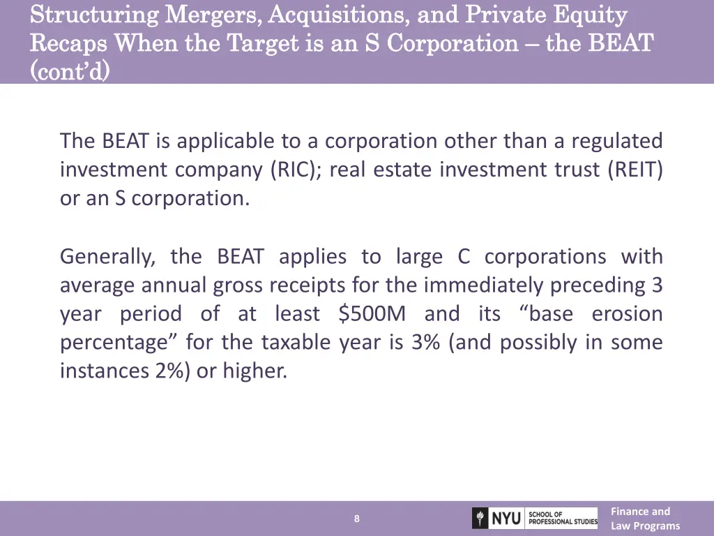 structuring mergers acquisitions and private 6