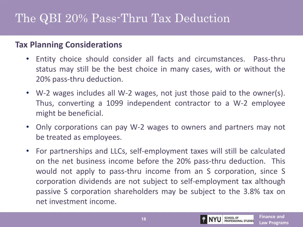 the qbi 20 pass thru tax deduction 5