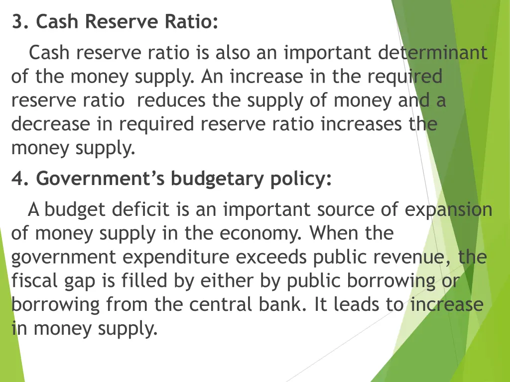 3 cash reserve ratio cash reserve ratio is also