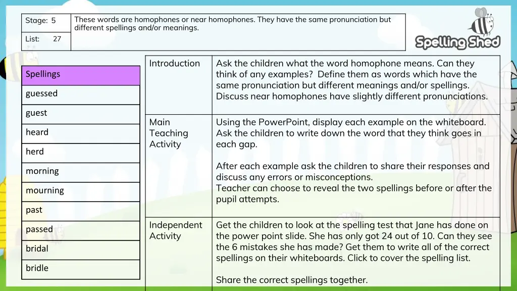 these words are homophones or near homophones