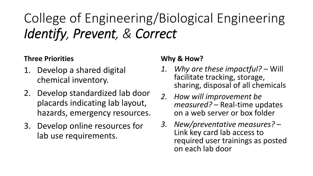 college of engineering biological engineering