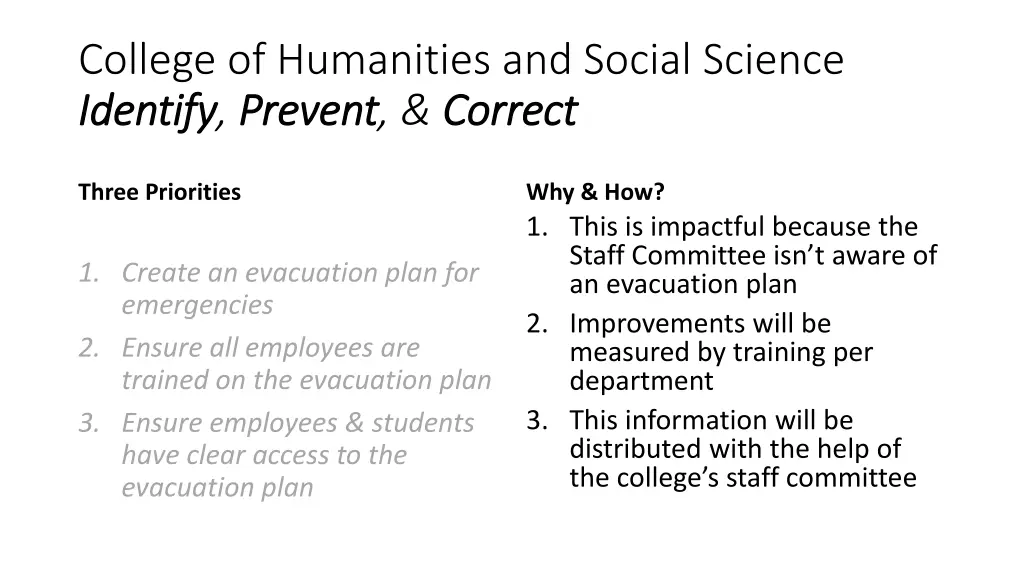 college of humanities and social science identify