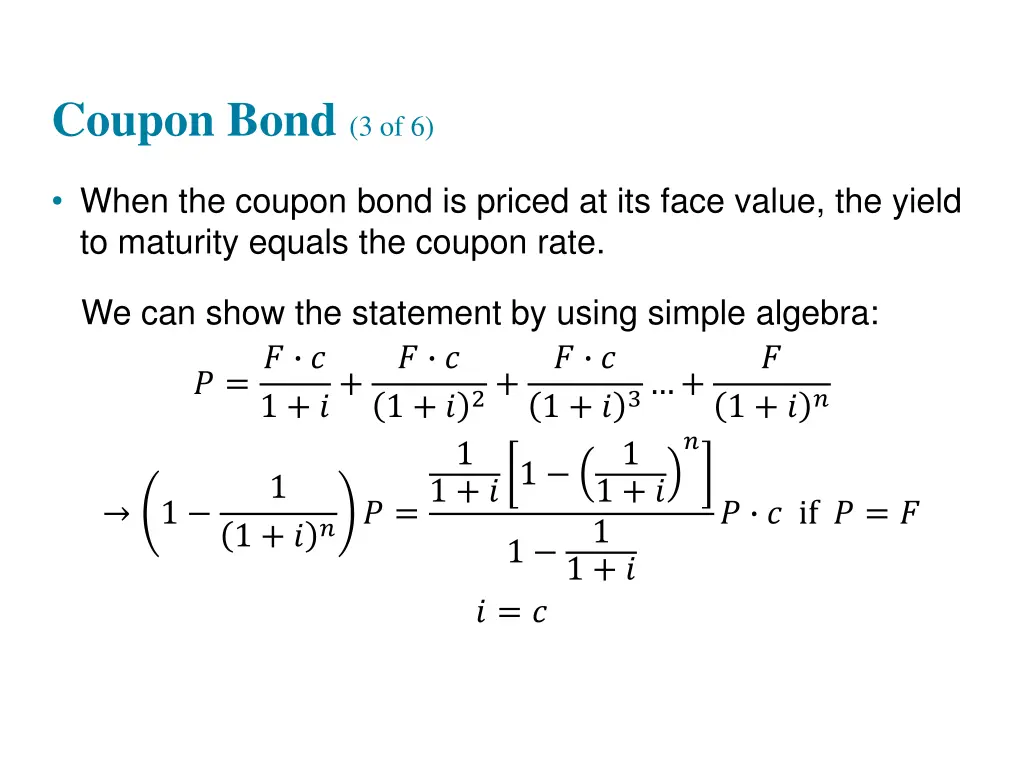 coupon bond 3 of 6